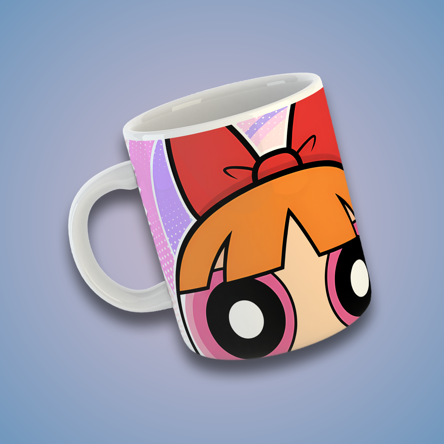 Taza de Cerámica 11 oz con Diseño Inspirado en Tres Heroínas Animadas | Impresión HD | Ideal para Regalo