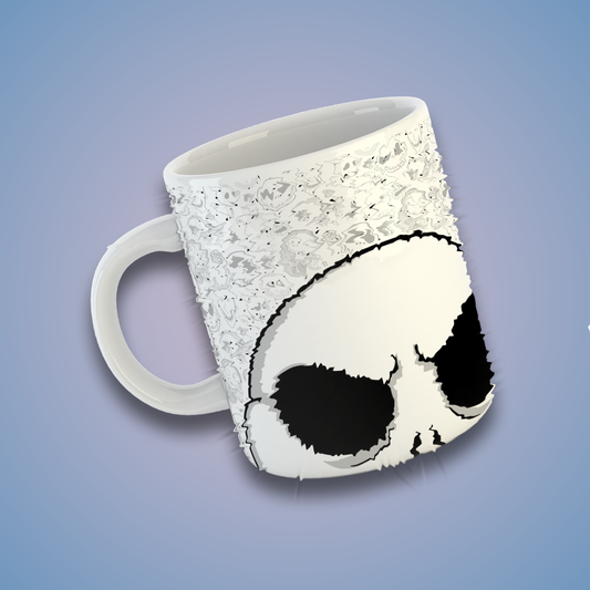 Taza de Cerámica 11 oz Inspirada en un Carismático Personaje del Halloween - Navidd de la Animación Clásica | Impresión HD | Diseño Coleccionable