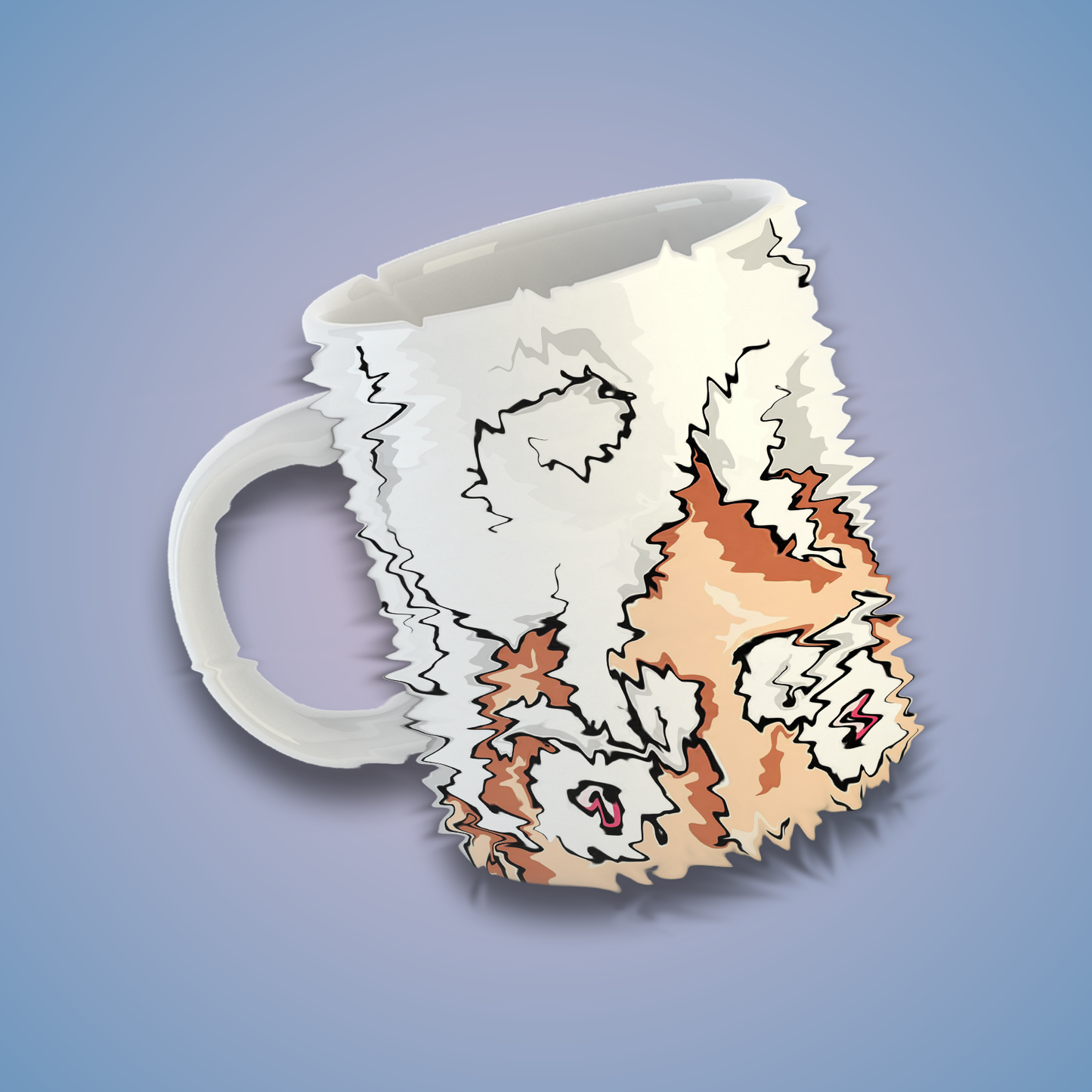 Taza de Cerámica 11 oz Inspirada en un Personaje del Anime del Legendario Capitán de Sombrero con cinta roja | Diseño Completo HD | Edición Coleccionable