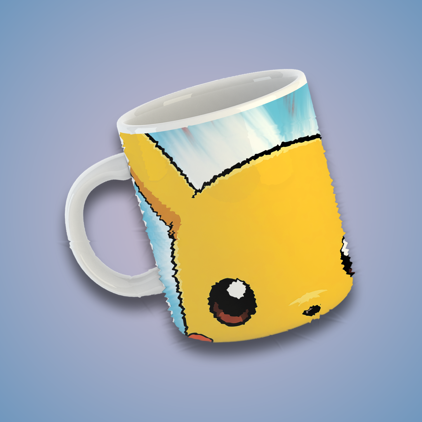 Taza de Cerámica 11 oz Inspirada en Criaturas Mágicas | Impresión HD | Ideal para Coleccionistas