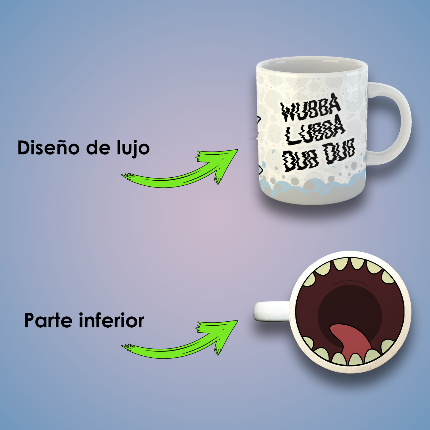 Tazas de Cerámica 11 oz Inspiradas en un Científico Genial y su Nieto Aventurero | Impresión HD | Diseños Coleccionables