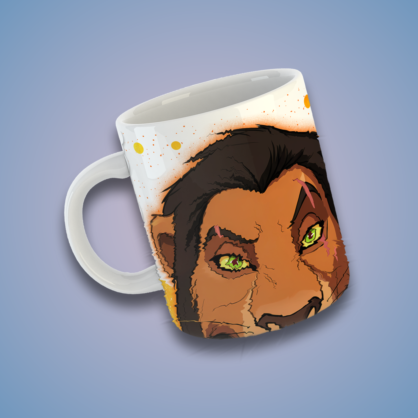 Tazas de Cerámica 11 oz Inspiradas en el Rey y el Príncipe Exiliado | Impresión HD | Diseños Coleccionables