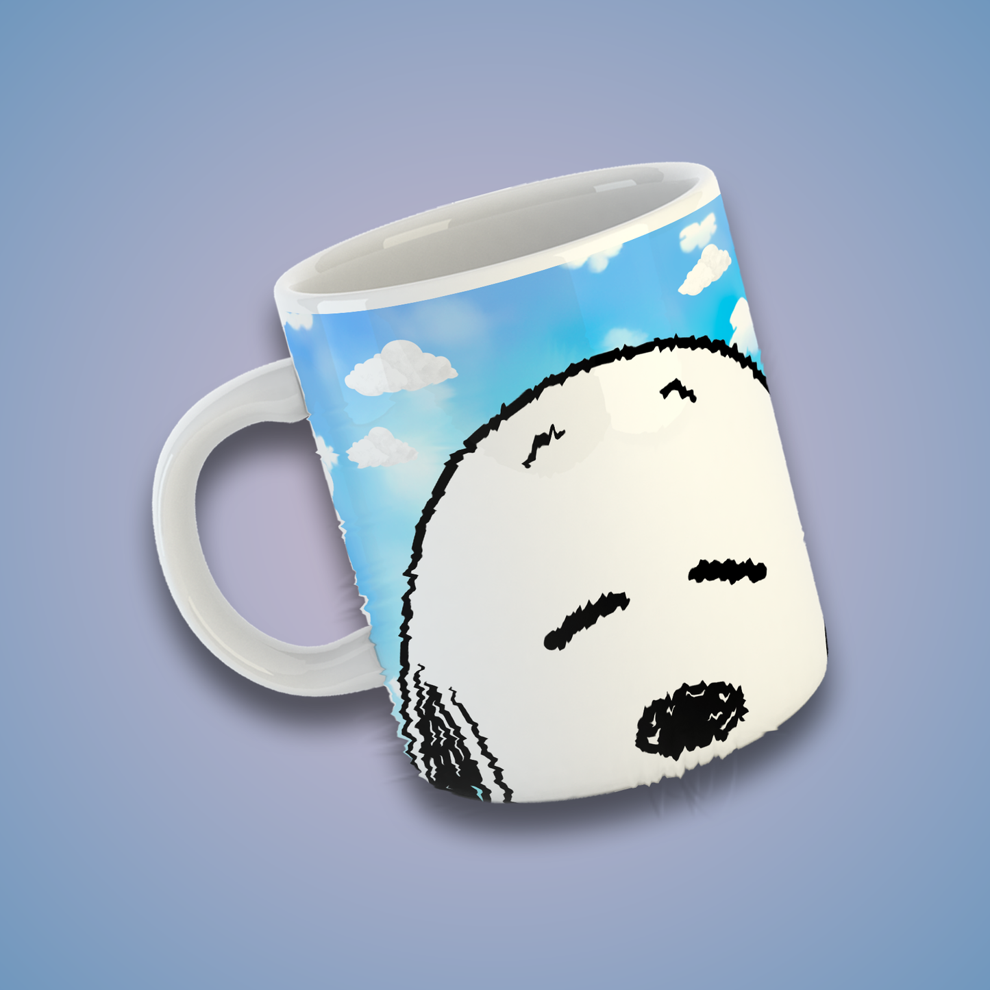 Taza de Cerámica 11 oz Inspirada en el Beagle Más Famoso | Diseño Completo HD | Coleccionable
